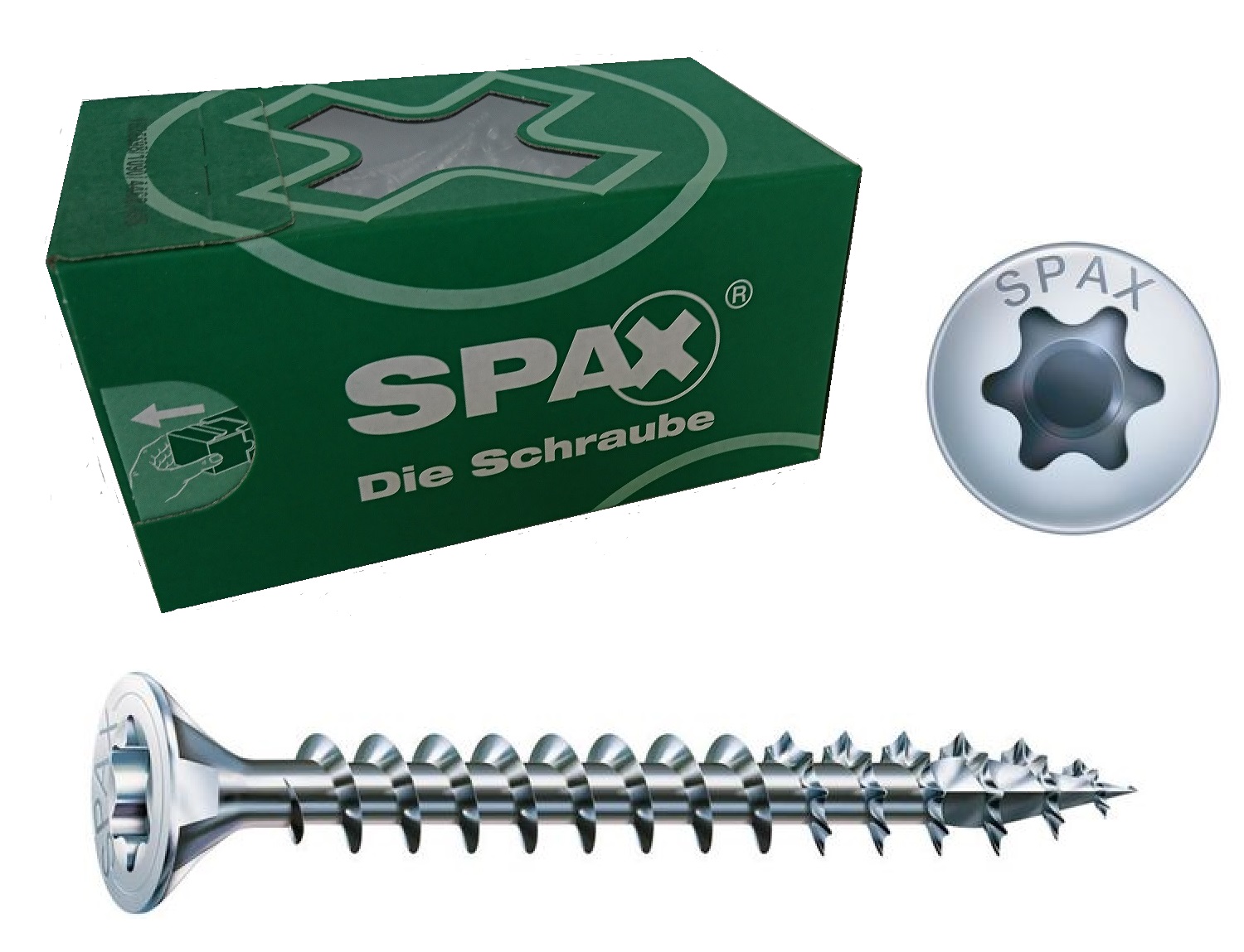 Original ABC SPAX Senkkopf Schrauben