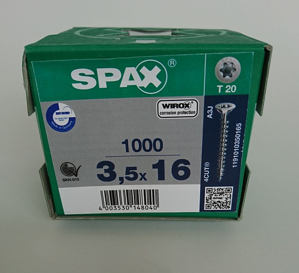 Original ABC SPAX Senkkopf Schrauben Original ABC SPAX Senkkopf Schrauben