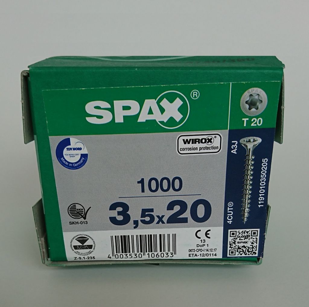 Original ABC SPAX Senkkopf Schrauben Original ABC SPAX Senkkopf Schrauben