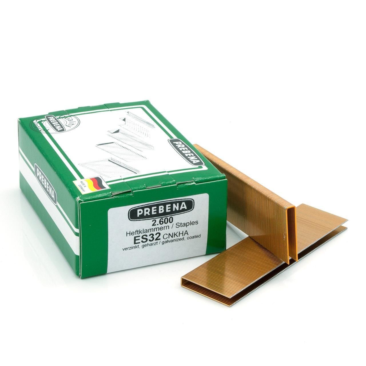 Prebena Heftklammern Z 19mm Verzinkt - 23800 Stück Profi-Klammern