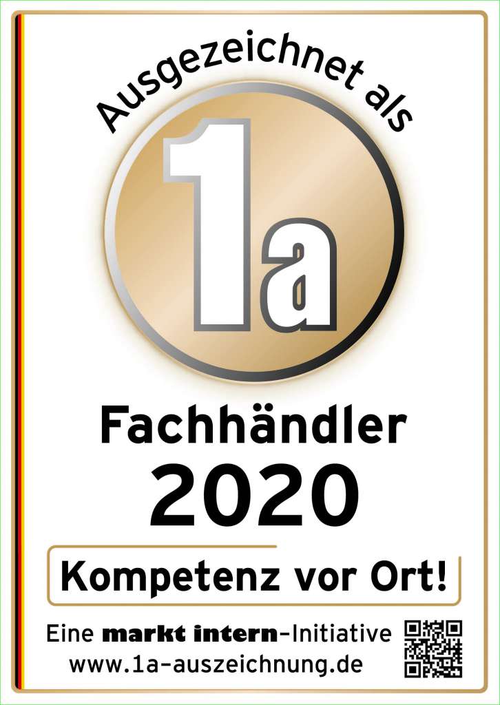 1A Fachhändler 2020 1A Fachhändler 2020